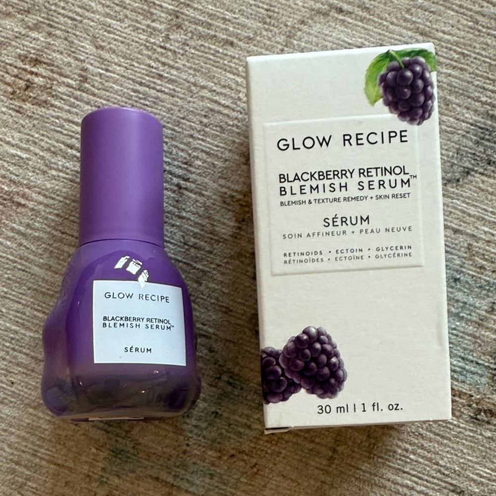 Glow Recipe Blackberry Retinol Blemish Serum - NWT